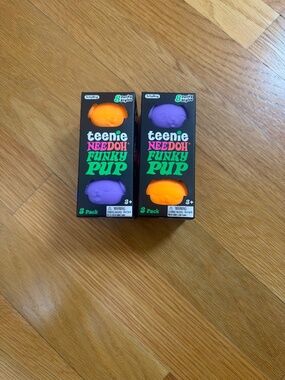 Needoh funky pup set of 2